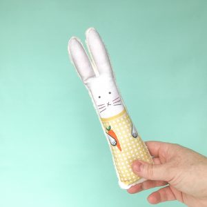 Yellow bunny rabbit gift