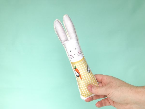 Yellow bunny rabbit gift