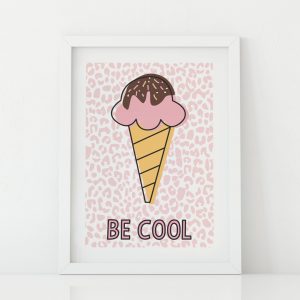 Be Cool ice cream art